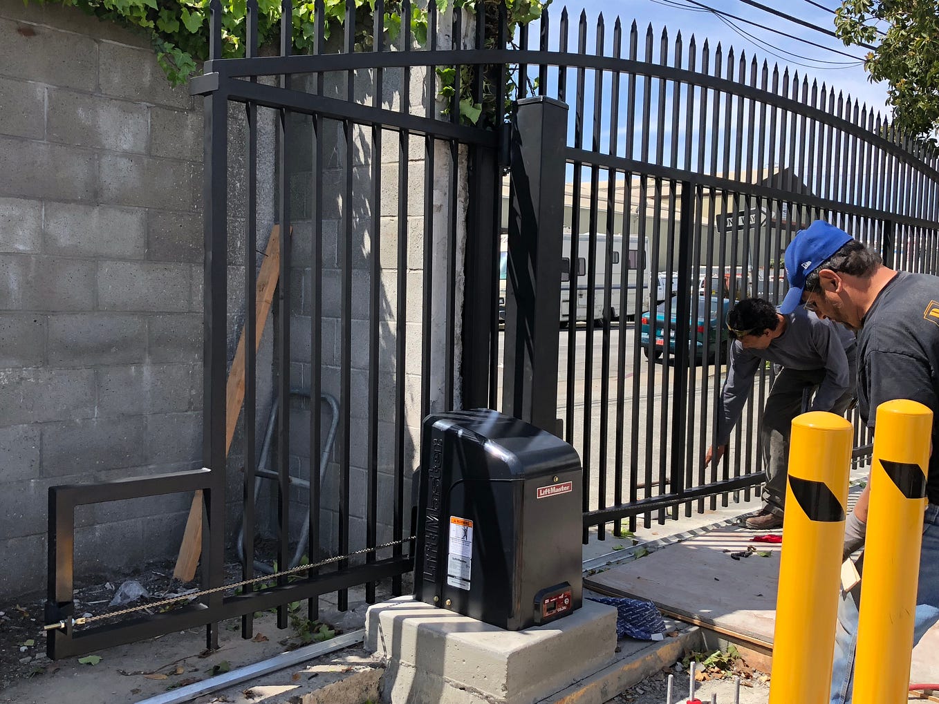 Installation portail Noisy-le-Sec