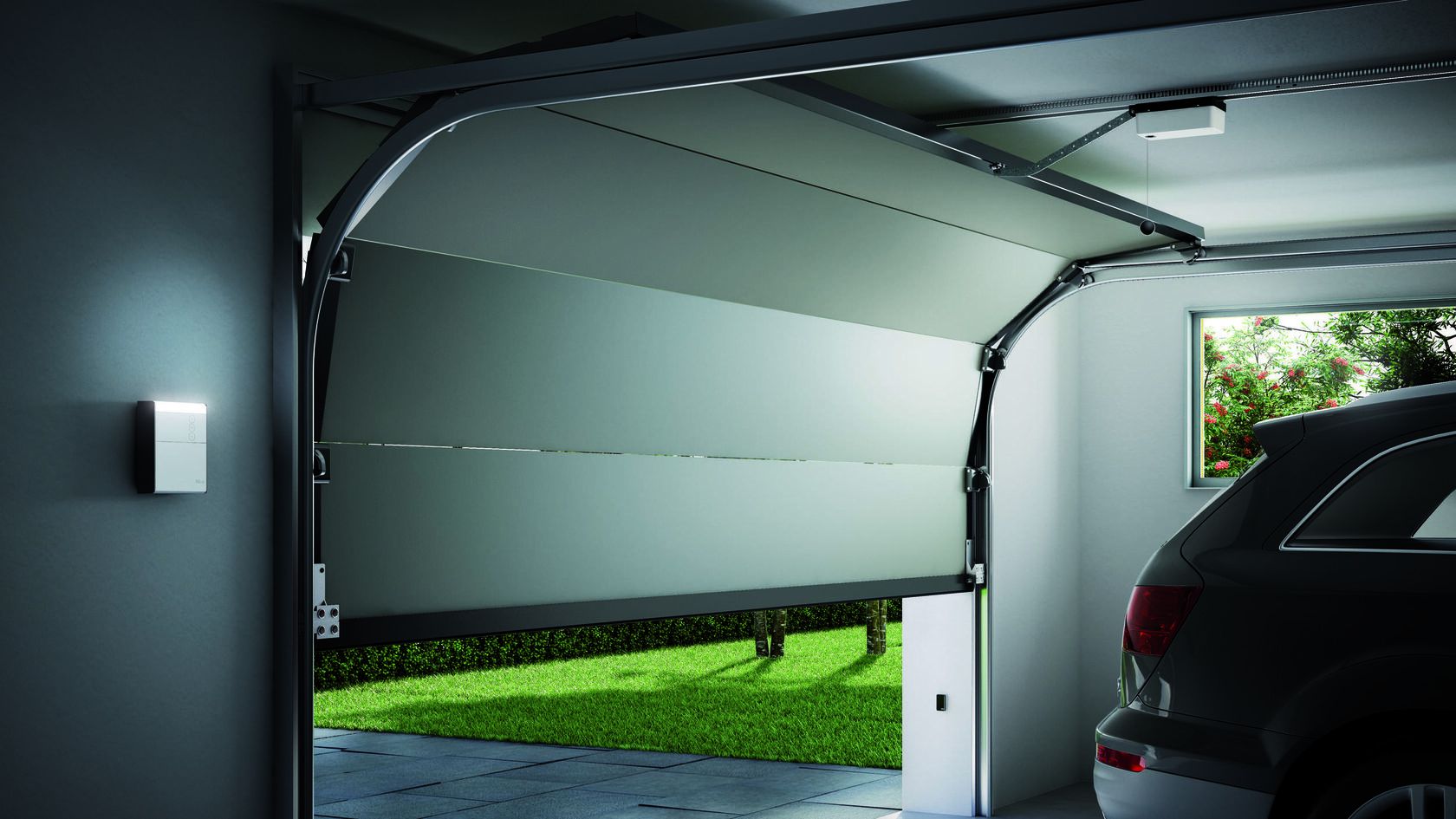 Installation porte de garage Garches